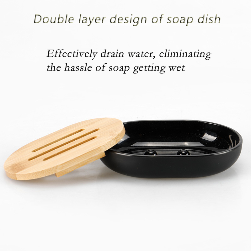 Juego de accesorios de baño mo - Bamboo Toothbrush Set reseña y precio