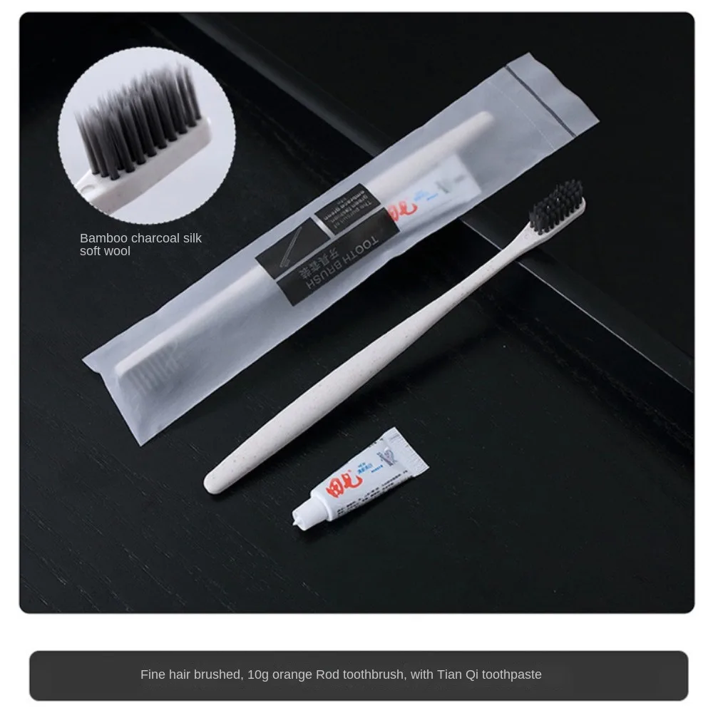 Juego de suministros de viaje  - Bamboo Toothbrush Set reseña y precio